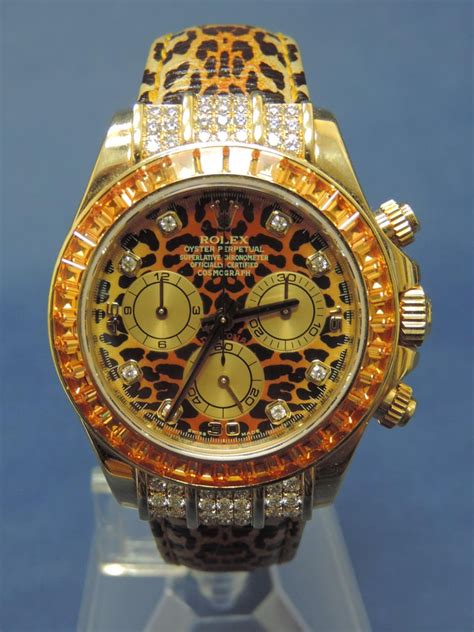 daytona leopard rolex|Rolex daytona leopard price.